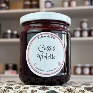 Cassis Violette - Autour du pot - Manom