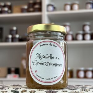 Mirabelle au Gewurztraminer - Autour du pot - Manom