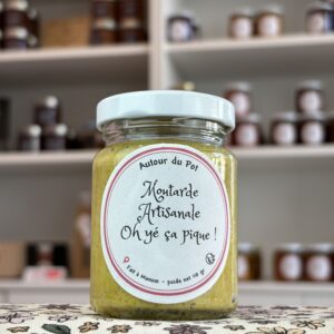 Moutarde Artisanale - Autour du pot - Manom