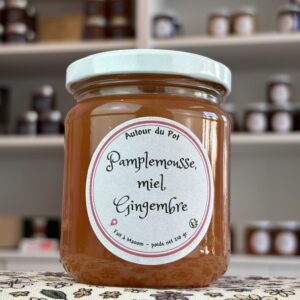 Pamplemousse miel Gingembre - Autour du pot - Manom